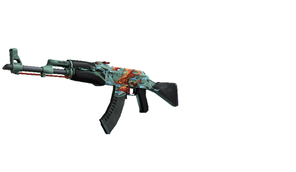 Модель AK-47 «Аквамариновая месть